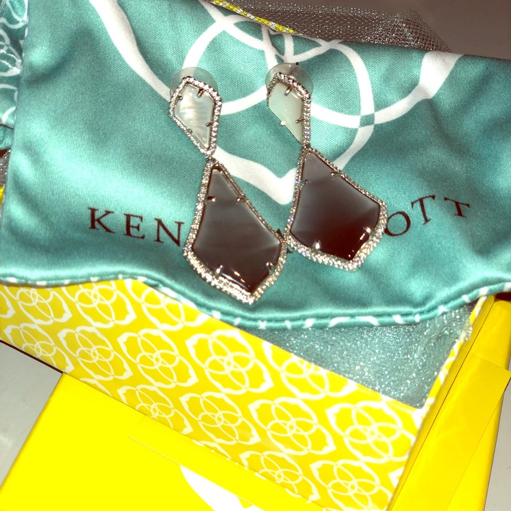 Kendra Scott Silver Earrings
